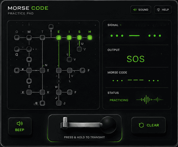 Morse Code Practice Pad Thumbnail